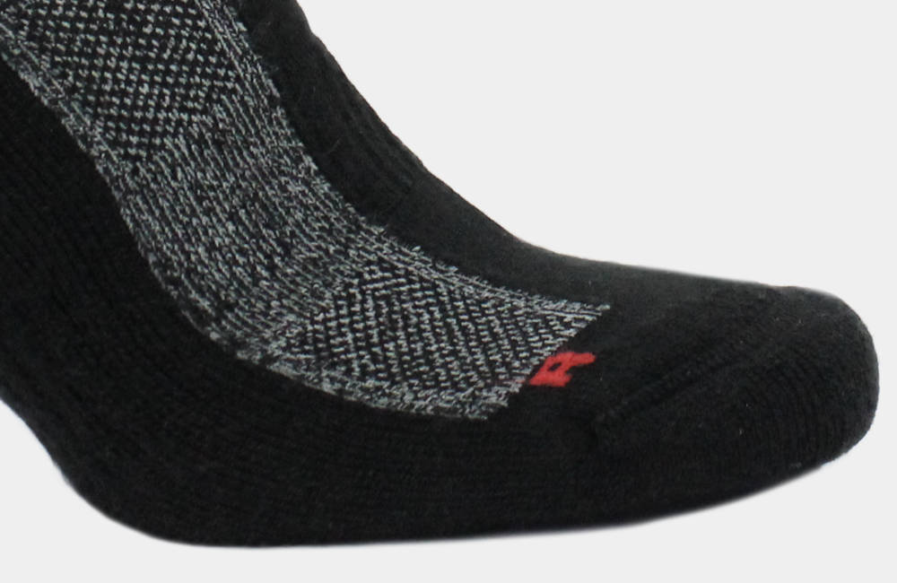 Donatello PROLEN® ve Merinos Yünü Çift Katmanlı Yürüyüş Çorabı Siyah