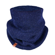 Winter Set %70 Merino Yünü Termal Bere Boyunluk ve Eldiven 3'lü Kış Seti - Lacivert