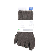 BRUGES Merino Yünlü Mantar ve Koku Önler Parmaklı Çorap 1 Çift Paket Yeşil