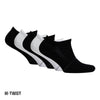 Fresh N-Twist Premium Bambu ve Pamuklu Günlük Spor Çorap Siyah/Beyaz 5 Çift - Kraft Kutu