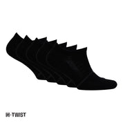 Fresh N-Twist Premium Bambu ve Pamuklu Günlük Spor Çorap Siyah 5 Çift - Kraft Kutu