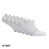 Fresh N-Twist Premium Bambu ve Pamuklu Günlük Spor Çorap Beyaz 5 Çift - Kraft Kutu