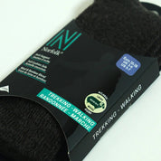 Gabby Merinos Yünü ve Bambu Tam Yastıklı Termal Outdoor Çorabı Kahverengi