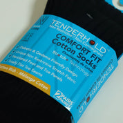 JOSEPH Comfort Fit Tenderhold Pamuklu Diyabet Çorabı 2'li Paket Siyah