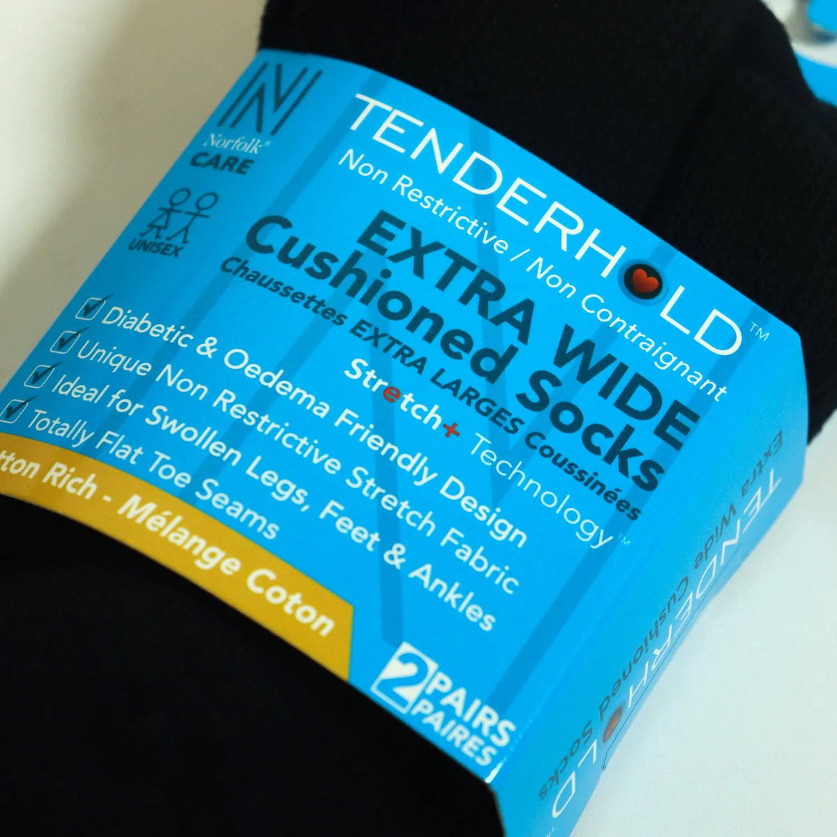 Lima Stretch+ Teknolojili Diyabet ve Ödem Dostu Sağlık Çorabı Siyah