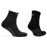 Lizard QTR Multi-Sport Siyah Kısa Kesim Kaydırmaz Tabanlı Spor Çorabı