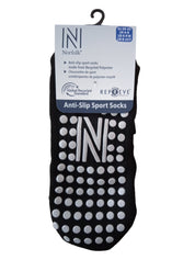 Lizard QTR Multi-Sport Siyah Kısa Kesim Kaydırmaz Tabanlı Spor Çorabı