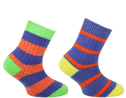 Mario Günlük Çocuk Çorabı 2'li Paket Yeşil/Mor