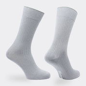 Monaco Gri Premium Lüks Kaşmir Günlük Çorap Hediye Kutusu 6'lı Paket