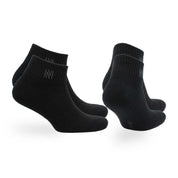 Montreal Ekstra Yastıklamalı Pamuk Günlük Spor Çorabı 2'li Paket Siyah