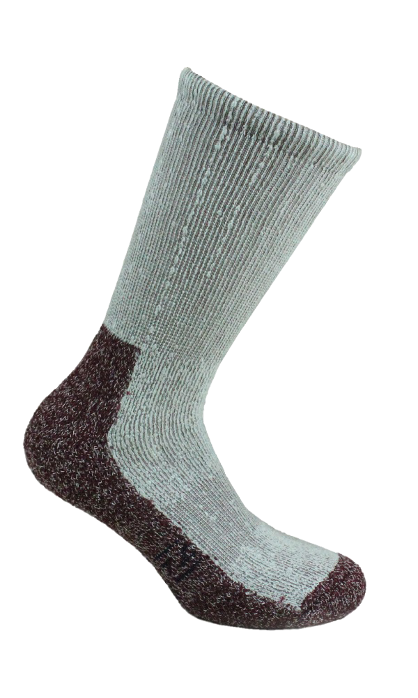 NASUH "CLIMAYARN" Teknolojisi Üstün Tam Yastıklamalı Termal Hiking Çorabı Bordo