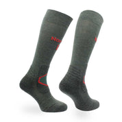 Orlando Yastıklamalı Uzun Merinos Yünü Termal Yürüyüş ve Avcı Çorapları Yeşil