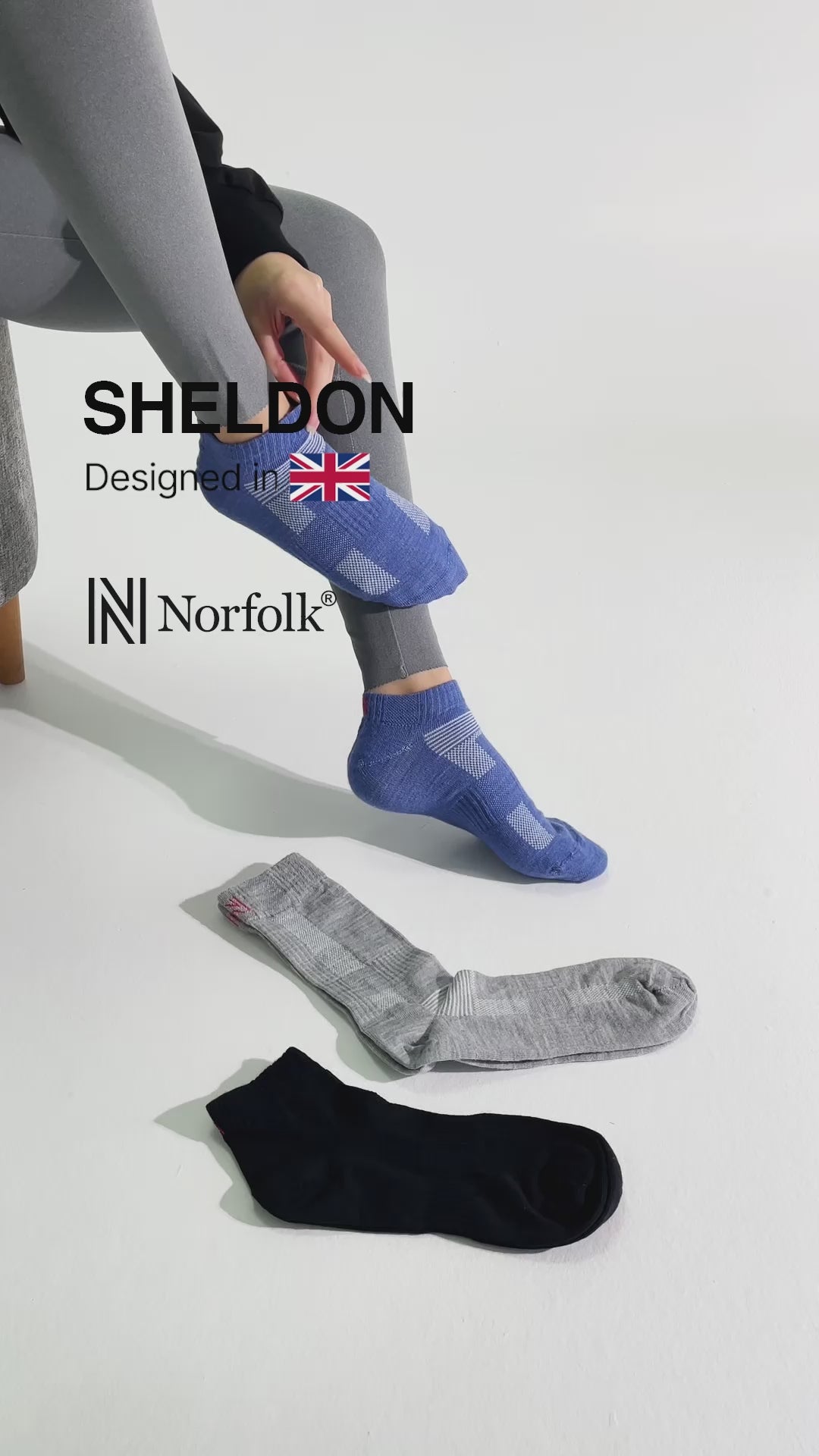 SHELDON LC Düşük Kesim Merino Yünü Outdoor Yürüyüş Çorapları 2'li Paket Krem