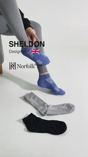 SHELDON LC Düşük Kesim Merino Yünü Outdoor Yürüyüş Çorapları 2'li Paket Krem