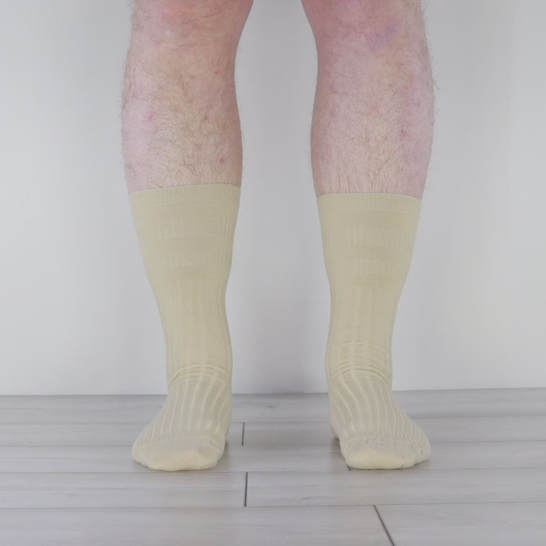 OSCAR Stretch+ Teknolojisine Sahip Yün Diyabet Dostu Çorap 2 Çift Paket Gri