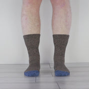 Alfie Minderli Diyabet Ve Ödem Dostu Günlük/yürüyüş Çorabı Kahverengi