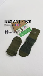 IBEX Anti-Tick Kene Koruyucu Outdoor Çorap 1 Çift