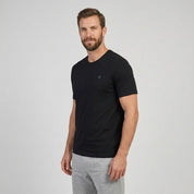 RAGNAR Organik Non-Mulesed %100 Merino Yünü T-Shirt - Siyah