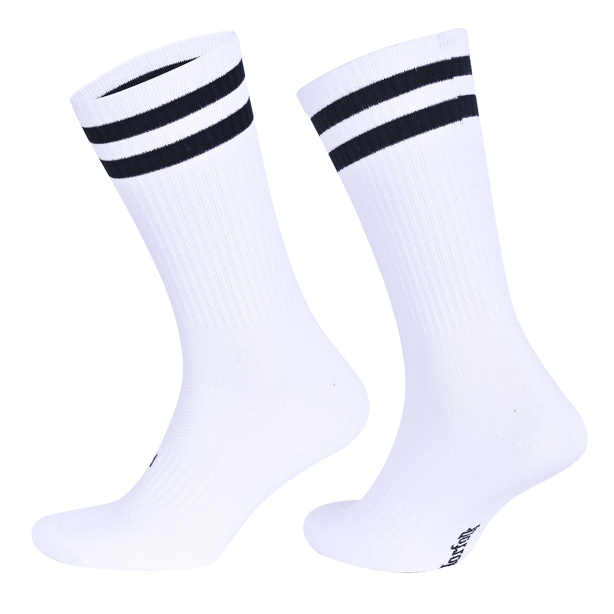 RETRO N-TWIST Bambu ve Pamuklu Günlük Çorap Beyaz 4 Çift - Kraft Kutu