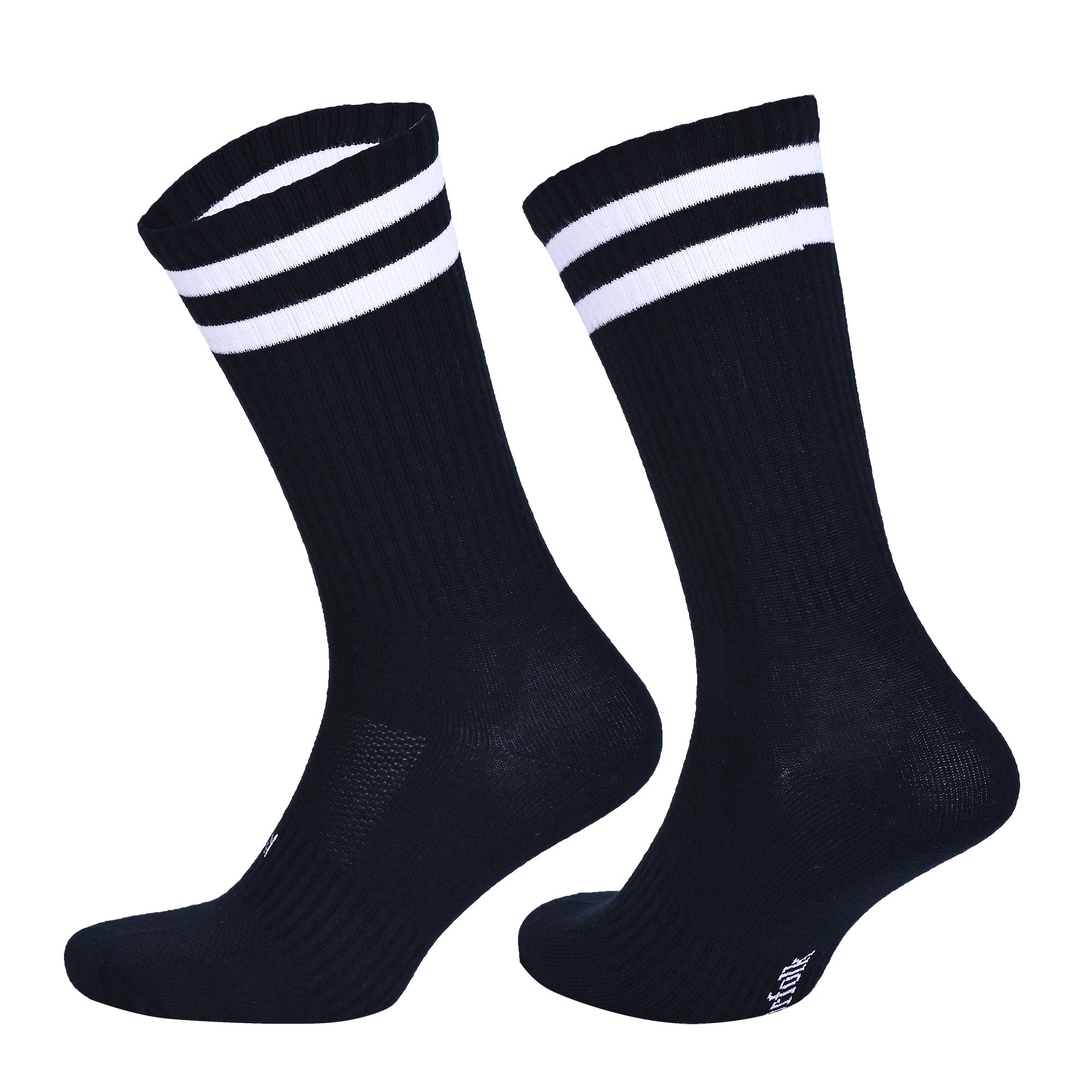 RETRO N-TWIST Bambu ve Pamuklu Günlük Çorap Siyah 4 Çift - Kraft Kutu