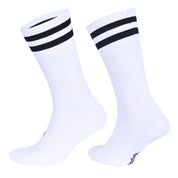 RETRO N-TWIST Bambu ve Pamuklu Günlük Çorap Siyah/Beyaz 4 Çift - Kraft Kutu