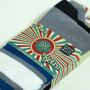 RETRO Günlük Çorap (%80 Pamuk) Tarzını Yansıt 2'li Paket Siyah