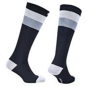 SEVILLA Gelişmiş Nem Kontrollü Light Compression Profesyonel Koşu Çorabı - Siyah/Gri