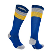 SEVILLA Gelişmiş Nem Kontrollü Light Compression Profesyonel Koşu Çorabı - Lacivert/Sarı