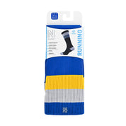 SEVILLA Gelişmiş Nem Kontrollü Light Compression Profesyonel Koşu Çorabı - Lacivert/Sarı