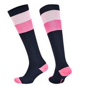 SEVILLA Gelişmiş Nem Kontrollü Light Compression Profesyonel Koşu Çorabı - Pembe