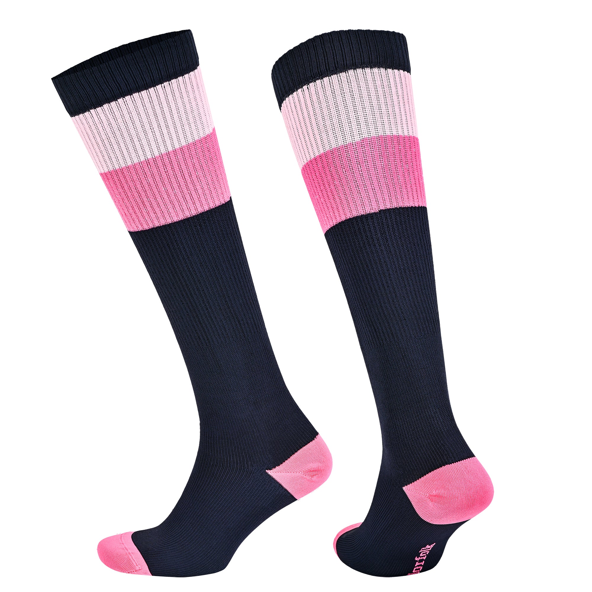 SEVILLA Gelişmiş Nem Kontrollü Light Compression Profesyonel Koşu Çorabı - Pembe