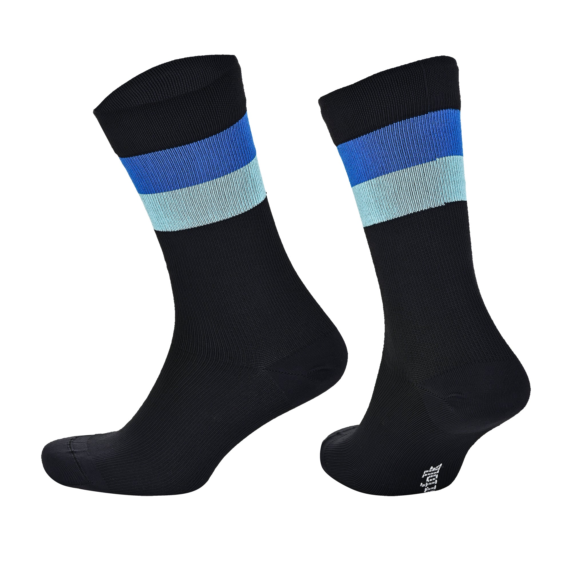 SEVILLA Crew Gelişmiş Nem Kontrollü Light Compression Profesyonel Koşu Çorabı - Siyah