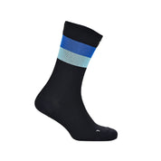 SEVILLA Crew Gelişmiş Nem Kontrollü Light Compression Profesyonel Koşu Çorabı - Siyah