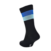 SEVILLA Crew Gelişmiş Nem Kontrollü Light Compression Profesyonel Koşu Çorabı - Siyah