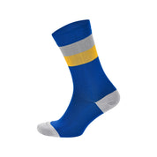SEVILLA Crew Gelişmiş Nem Kontrollü Light Compression Profesyonel Koşu Çorabı - Lacivert/Sarı
