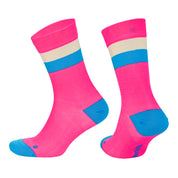 SEVILLA Crew Gelişmiş Nem Kontrollü Light Compression Profesyonel Koşu Çorabı - Pembe