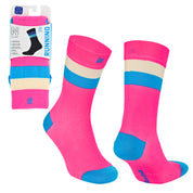 SEVILLA Crew Gelişmiş Nem Kontrollü Light Compression Profesyonel Koşu Çorabı - Pembe