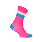 SEVILLA Crew Gelişmiş Nem Kontrollü Light Compression Profesyonel Koşu Çorabı - Pembe