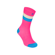 SEVILLA Crew Gelişmiş Nem Kontrollü Light Compression Profesyonel Koşu Çorabı - Pembe