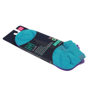 SHELDON LC Düşük Kesim Merino Yünü Outdoor Yürüyüş Çorapları 2'li Paket Mor/Mavi