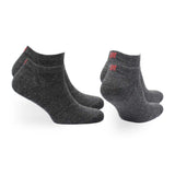 SHELDON LC Düşük Kesim Merino Yünü Outdoor Yürüyüş Çorapları 2'li Paket Gri