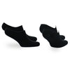 Sidney Görünmez Ultra Hafif Pamuk Günlük Çorap 2'li Paket Siyah