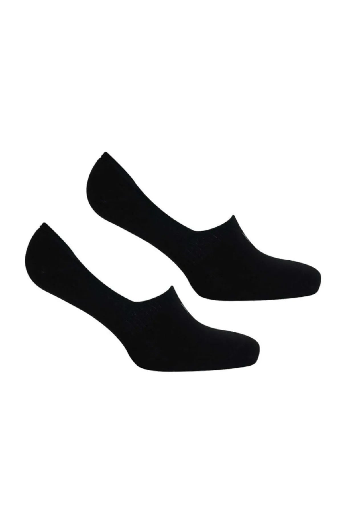 Tokyo Unisex %80 Pamuk Babet Çorap 2'li Siyah