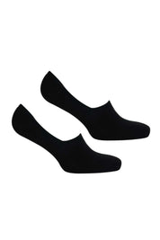 Tokyo Unisex %80 Pamuk Babet Çorap 2'li Siyah