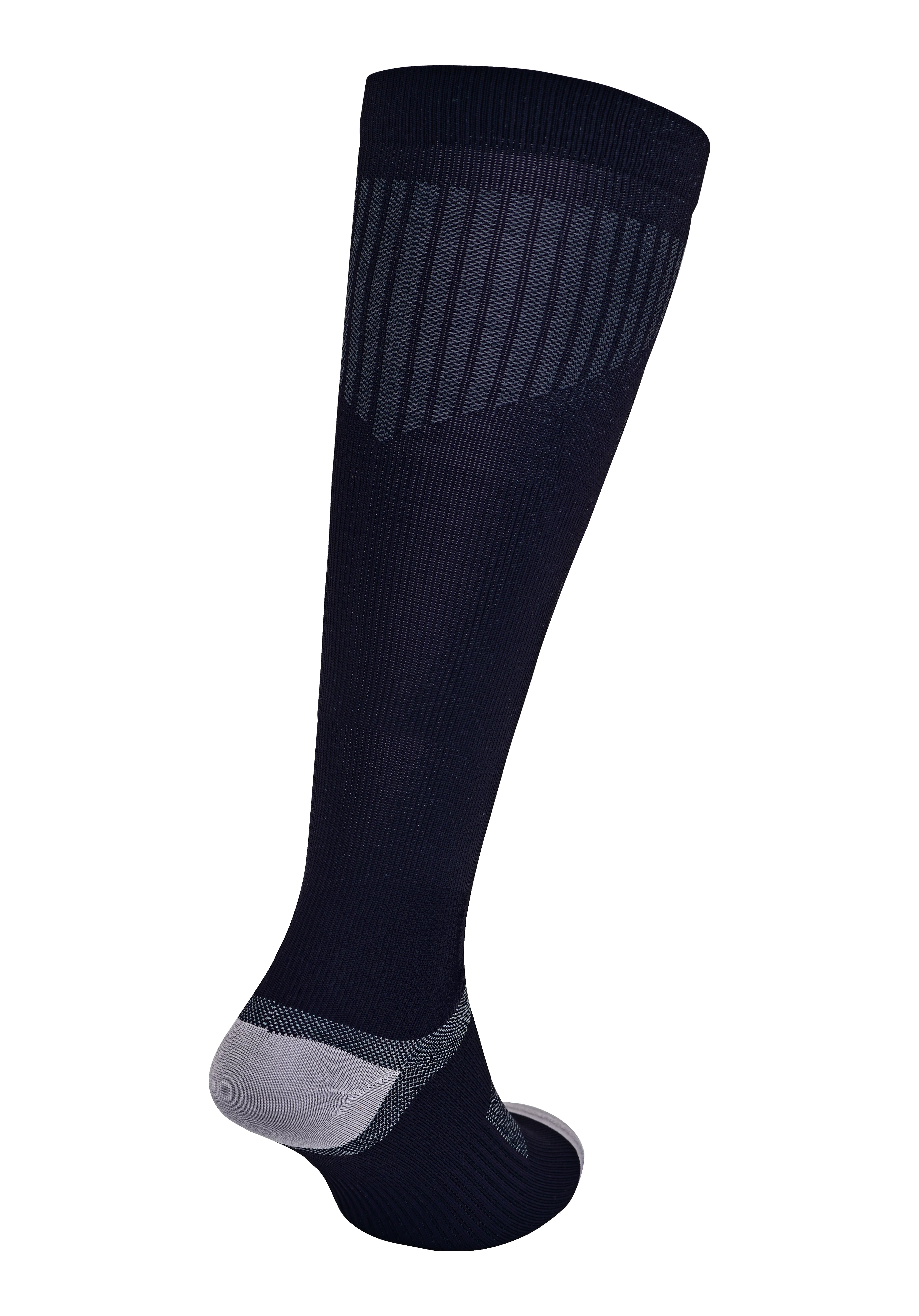 Valencia Light Compression Profesyonel Koşu Çorapları Siyah/Gri