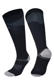 Valencia Light Compression Profesyonel Koşu Çorapları Siyah/Gri