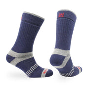 VOYAGER Ultimate Tam Yastıklamalı Termal Merinos Yünü Outdoor Yürüyüş Çorabı Lacivert