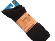 WICKLOW Resistex Bakır İnfüzyonlu Comfort Fit Pamuklu Diyabetik Çorap 2'li Paket Siyah